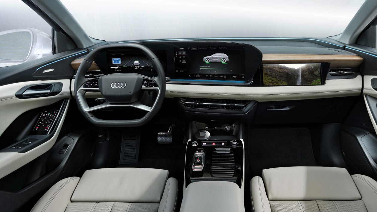 New 2024 Audi Q6 etron interior revealed with cuttingedge technology